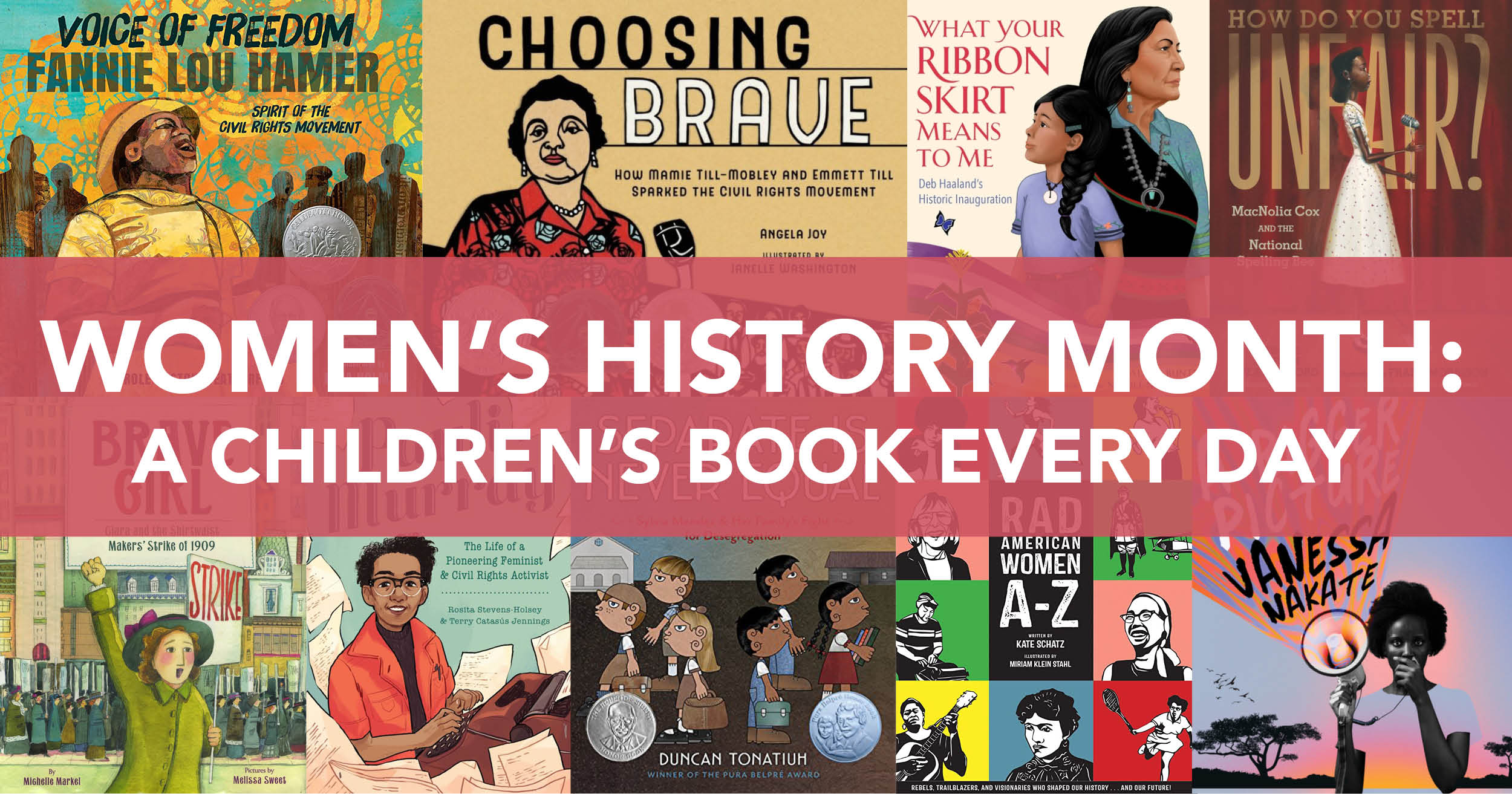 A Book Every Day for Women's History Month