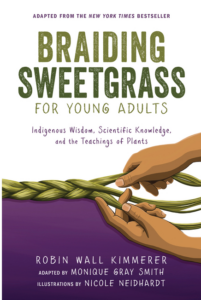 Braiding-Sweetgrass-for-YA-201x300 image